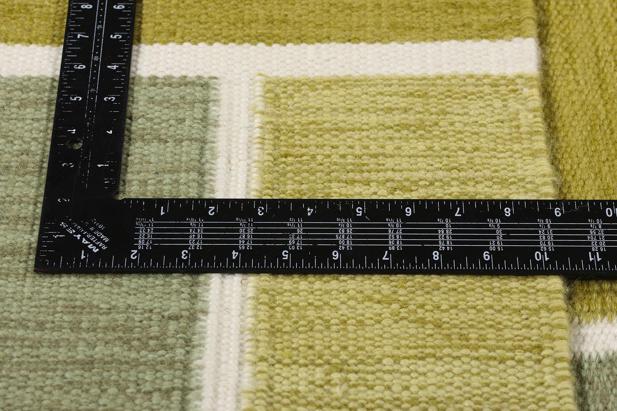 New Scandinavian Greene & Greene Kilim Röllakan di ispirazione svedese, 10'01 x 13'10 In condizioni Nuovo in vendita a Dallas, TX