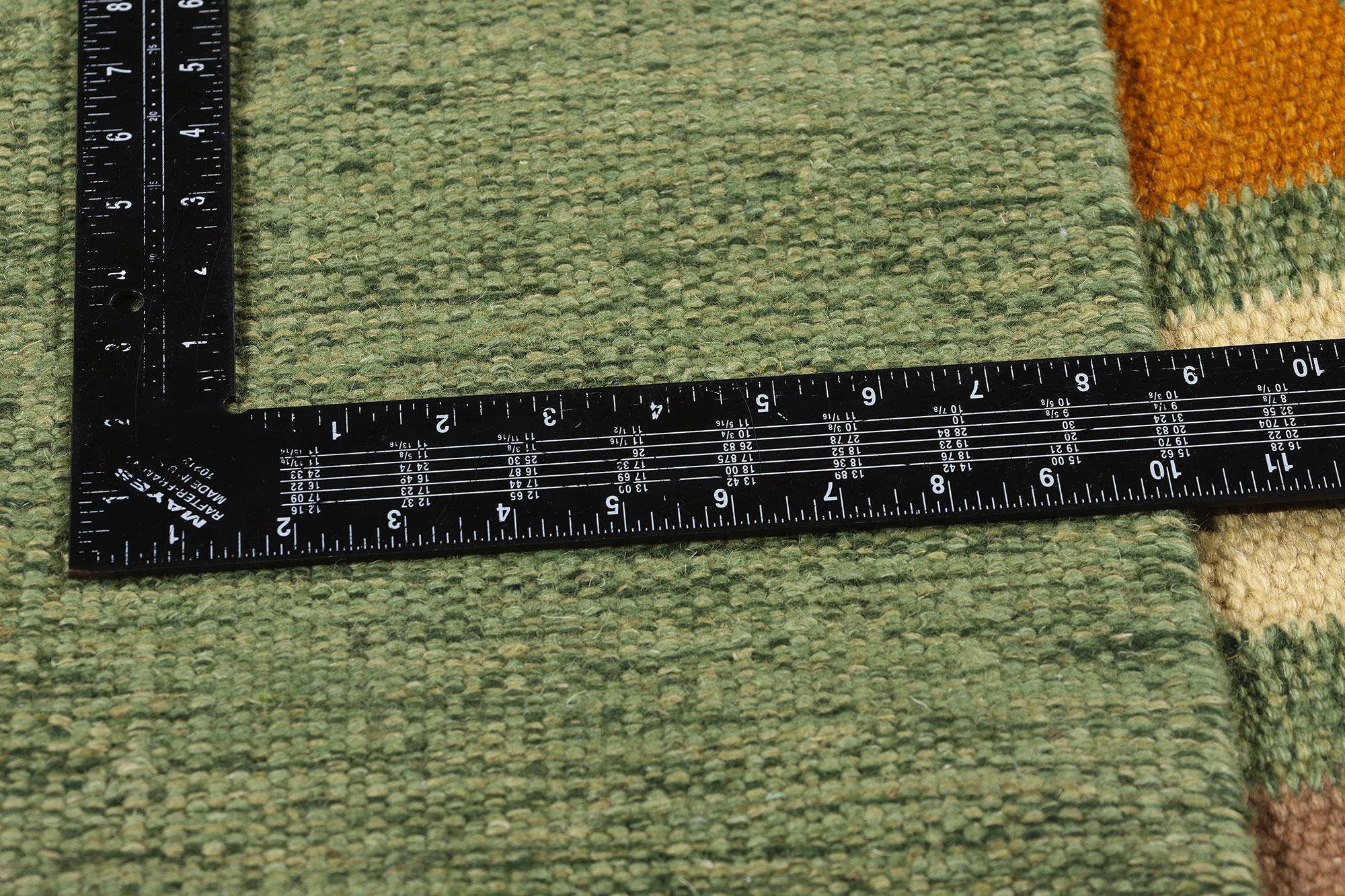 New Scandinavian Green Swedish Inspired Röllakan, Grön Dvärgbjörk In New Condition For Sale In Dallas, TX