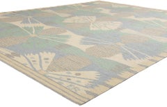 New Scandinavian Swedish Inspired Kilim Röllakan, 09'04 x 11'08