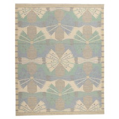 Nuovo Kilim Röllakan di ispirazione scandinava svedese, 09'04 x 11'08