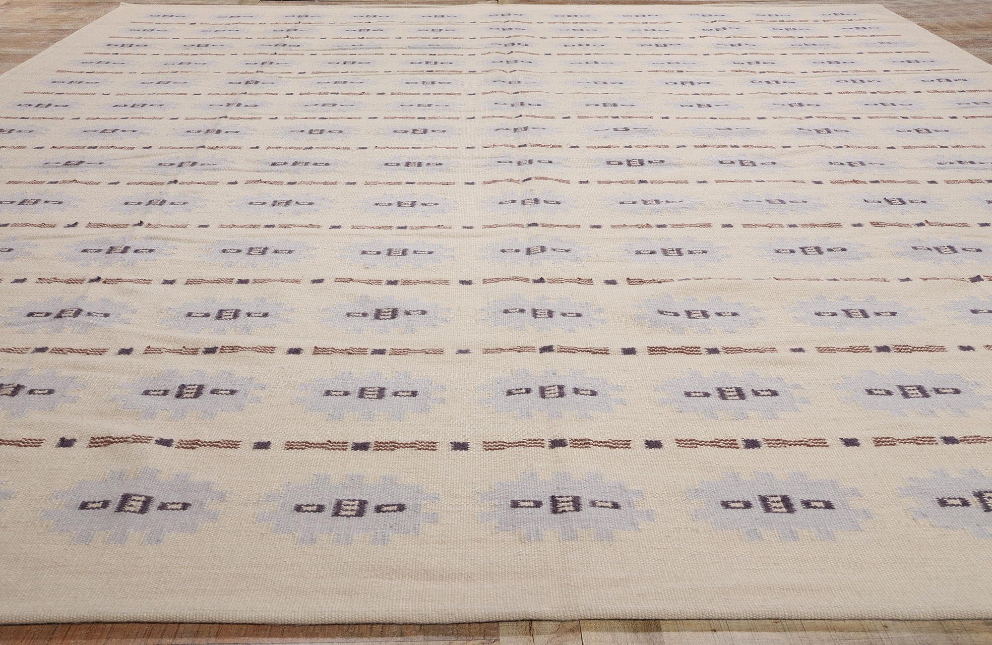 New Scandinavian Modern Swedish Inspired Röllakan, 12'05 x 15'00 For Sale 1