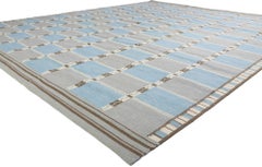 Nueva Alfombra Röllakan de Estilo Sueco Moderno Escandinavo, 12'04 x 14'10