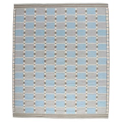 Neuer skandinavisch-moderner Röllakan-Teppich im schwedischen Stil, 12'04 x 14'10