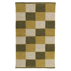 New Scandinavian Swedish Röllakan Inspired Kilim