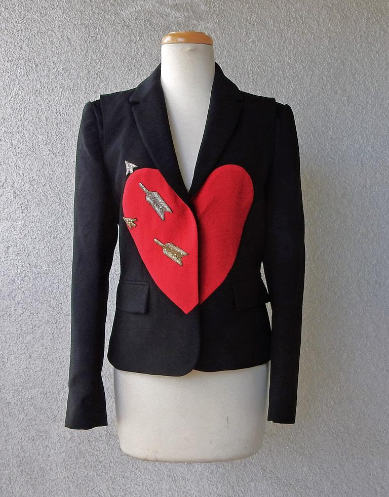 New! Schiaparelli Heart w/Arrow dress Jacket 2019  LOWERED PRICE**** For Sale 3