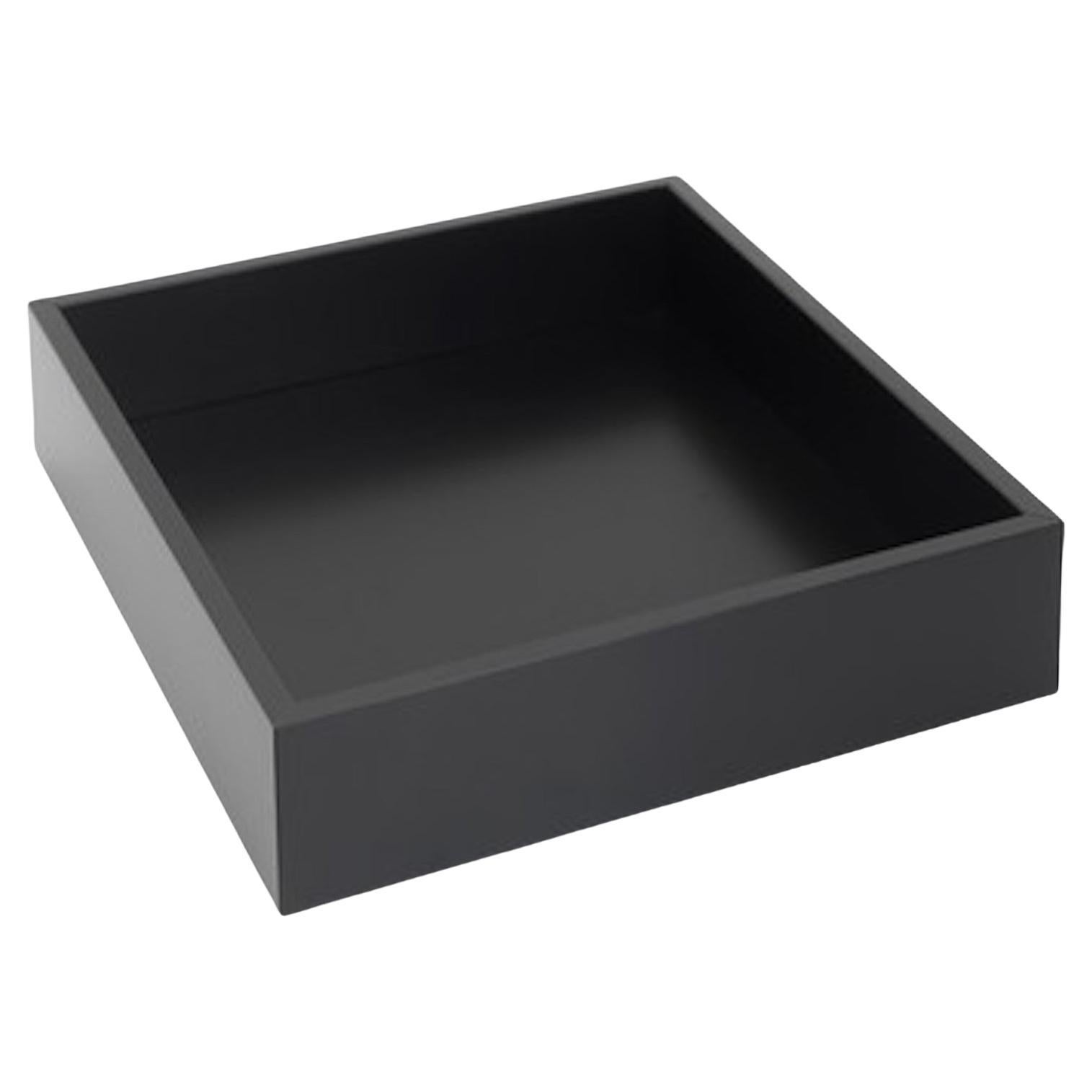 New Schonbuch Black Accessories Tally Tray in STOCK  For Sale