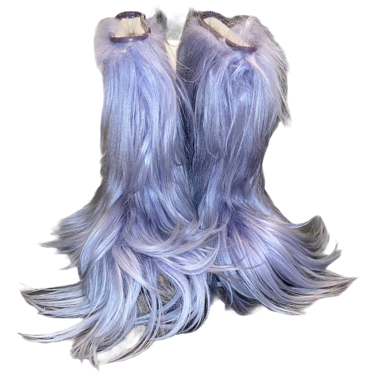 NEW See by CHLOE Moon Snow Winter Yeti Fur Boots