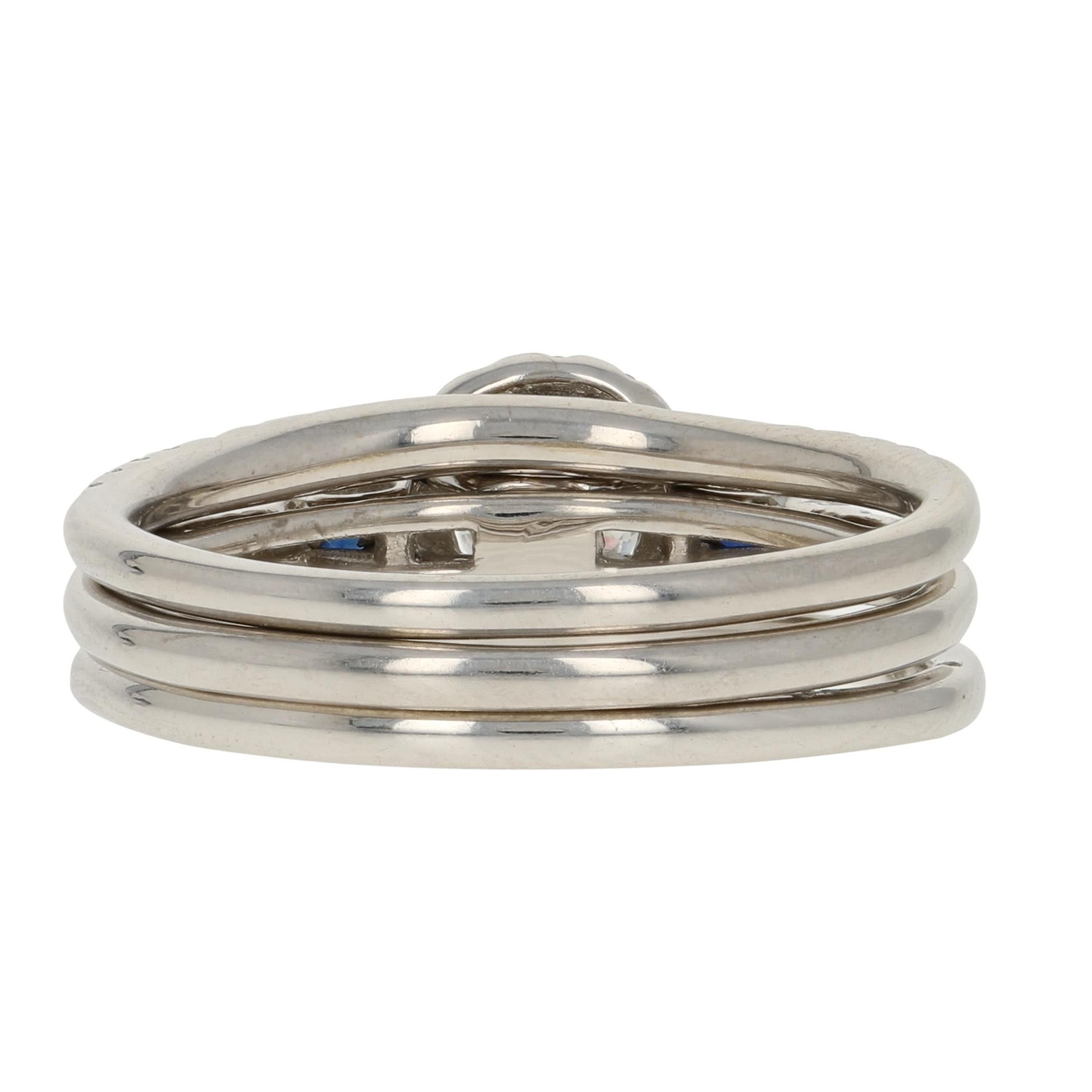 semi mount wedding ring sets