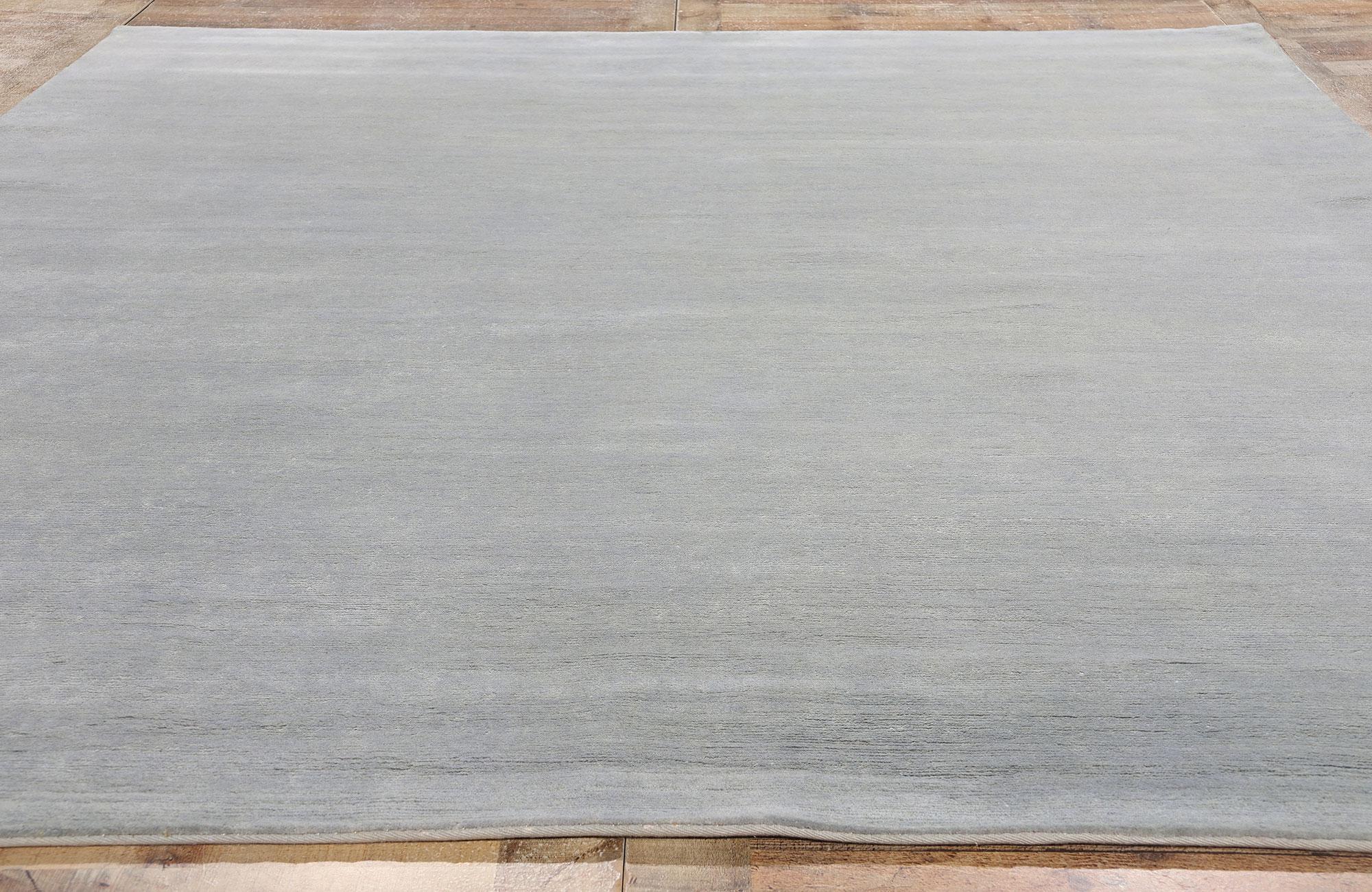 Lana Tappeto New Silver Mist Modern Gray, 08'02 x 09'09 in vendita