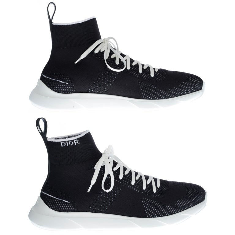 New Sneakers Christian Dior B21 high-rise sneakers in black canvas at  1stDibs | dior b21 sneaker, dior b12, b21 dior