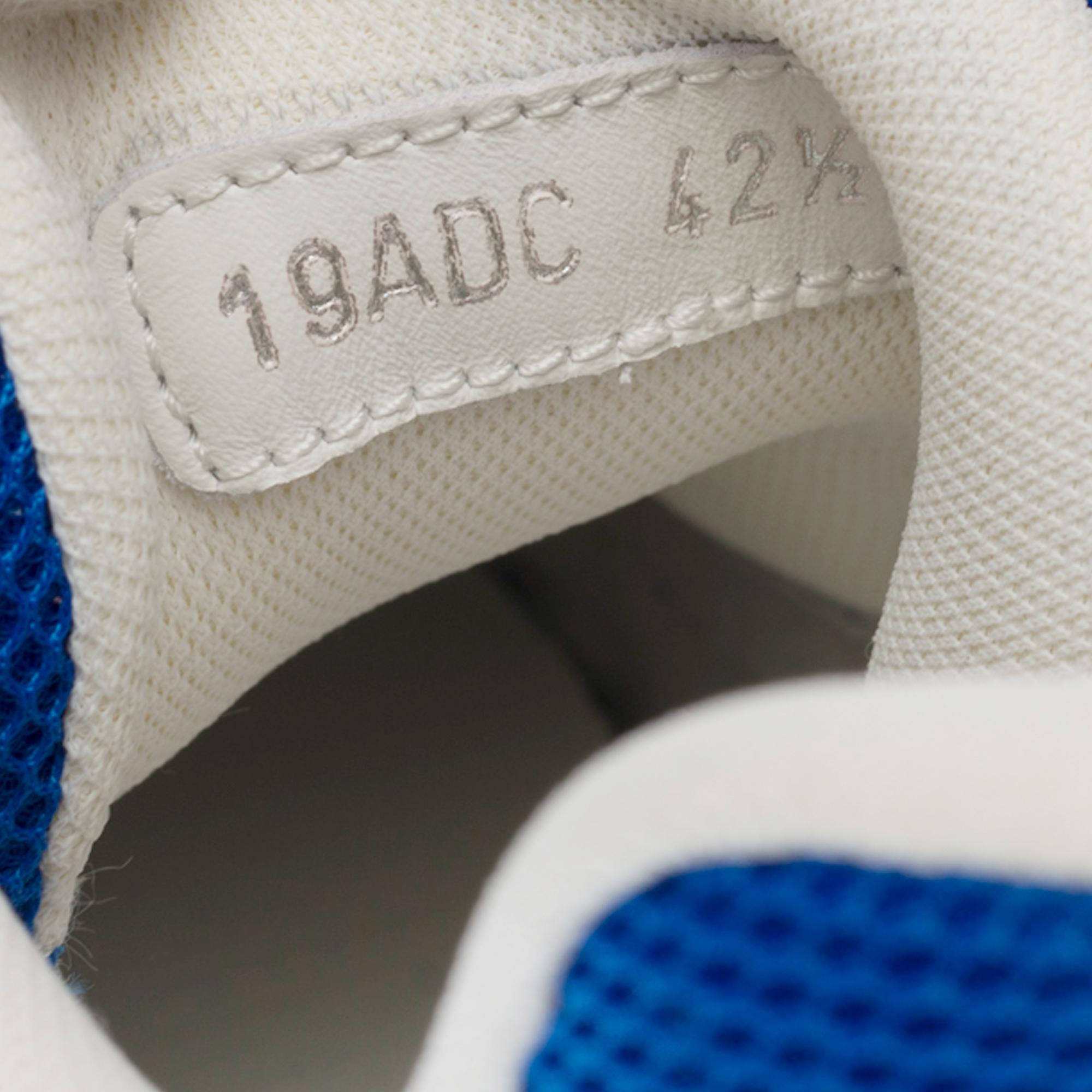 Baskets Dior B24 Sorayama Kim Jones en bleu, orange et vert en vente 2