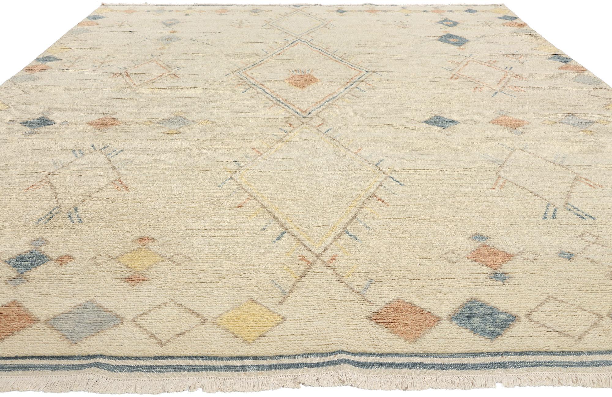 Bohème Nouveau tapis marocain moderne du Canyon du Sud-Ouest, 09'00 x 12'03 en vente