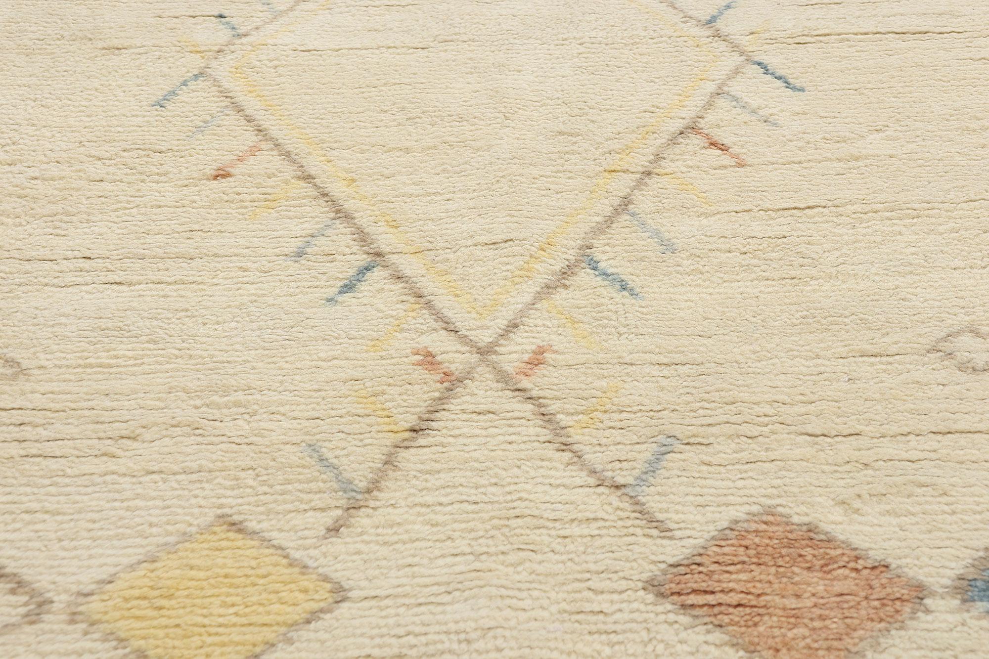 Noué à la main Nouveau tapis marocain moderne du Canyon du Sud-Ouest, 09'00 x 12'03 en vente