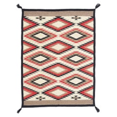 New Southwest Modern Eye Dazzler Navajo-Style Flatweave Carpet