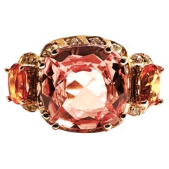 New Sri Lanka 5.10 Ct Salmon Pink
Orange Sapphire RGold Plated Sterling Ring New Sri Lanka 5.10 Ct Salmon Pink
Orange Sapphire RGold Plated Sterling Ring