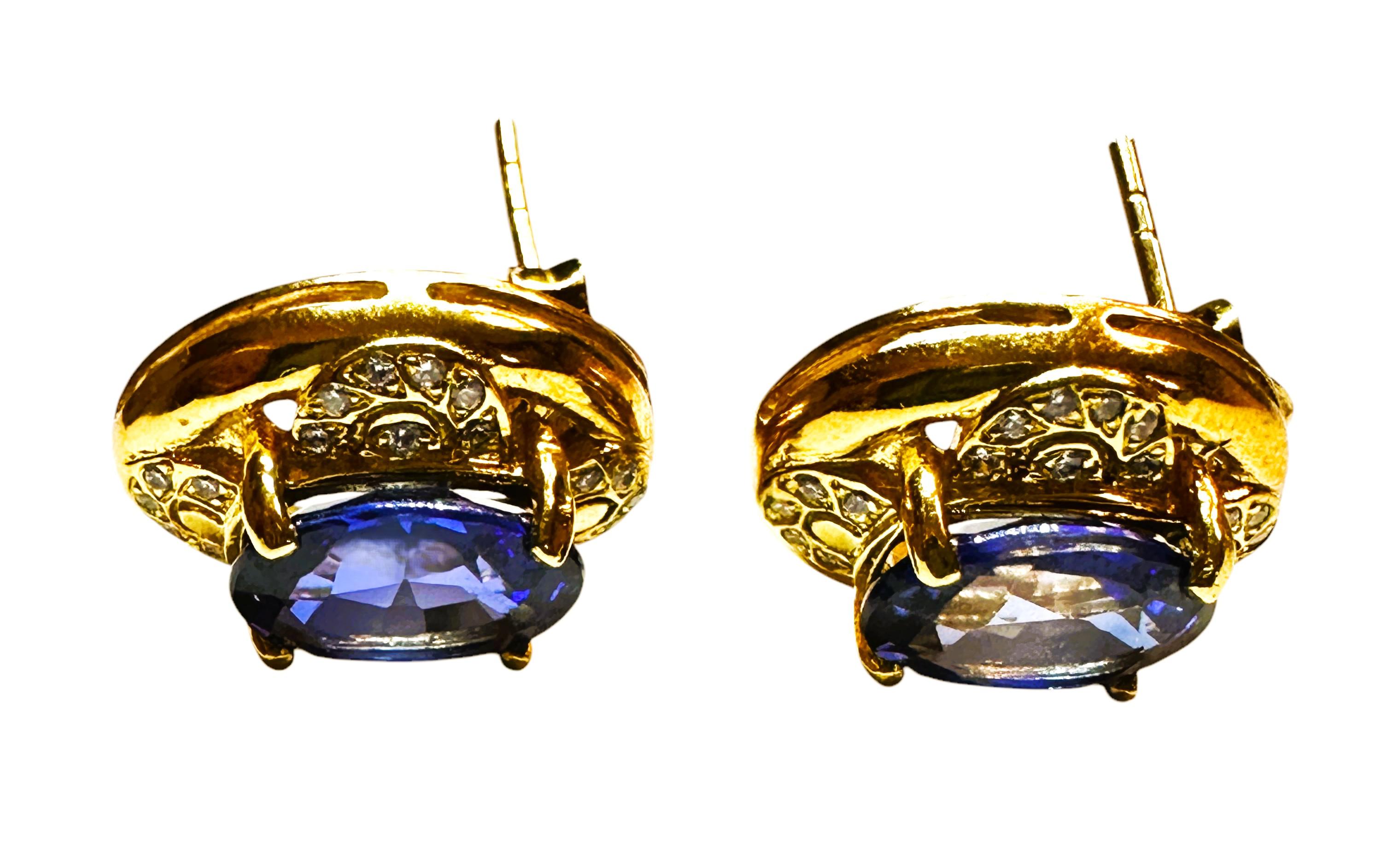 Women's New Sri Lanka 7.50 Ct Cornflower Blue Sapphire Rose Gold Plated Sterling Ring