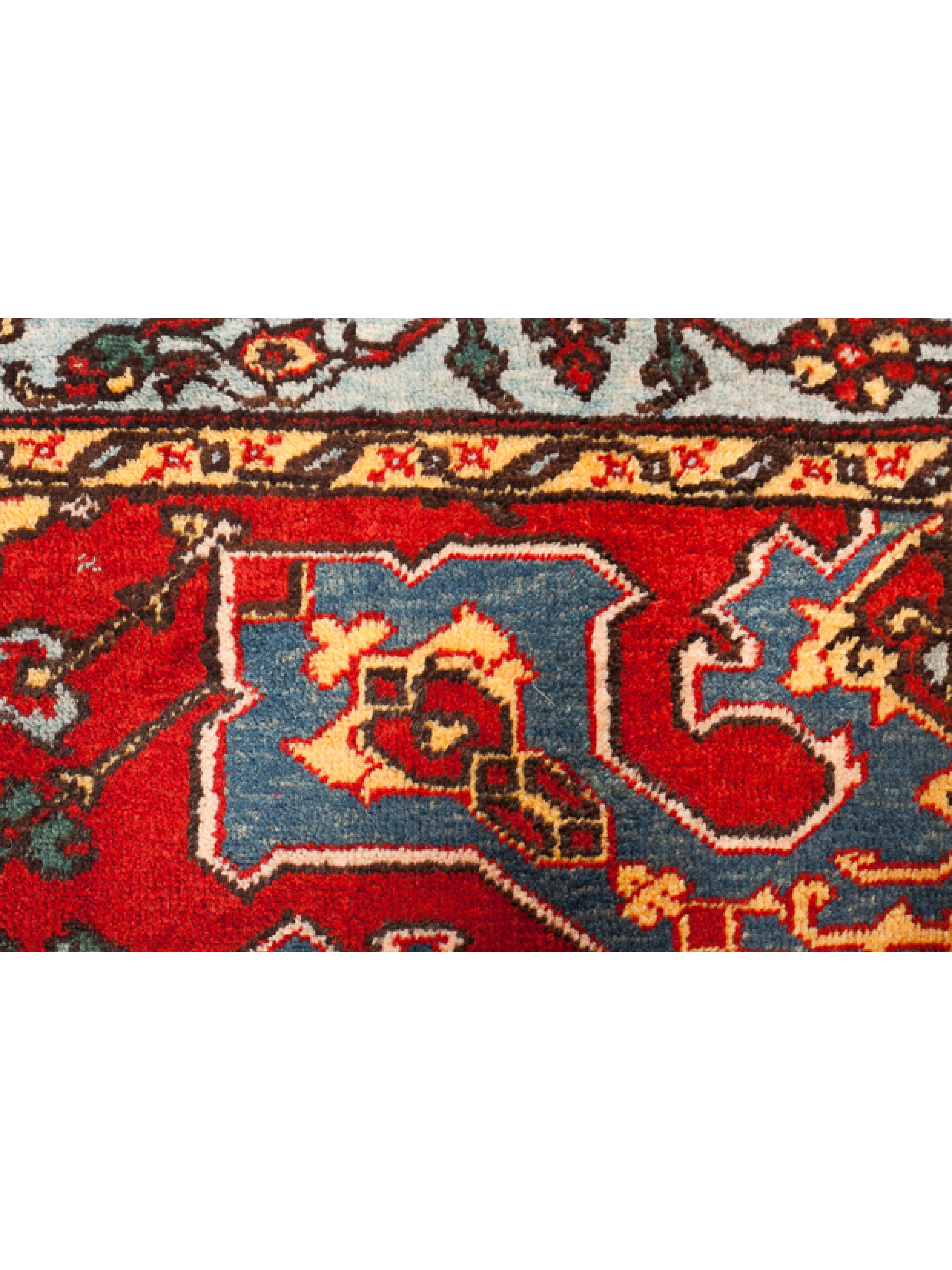 Nueva Alfombra Estrella Ushak Siglo XVI Pieza de Museo Alfombra de Renacimiento Turco Teñida al Natural Oushak en venta