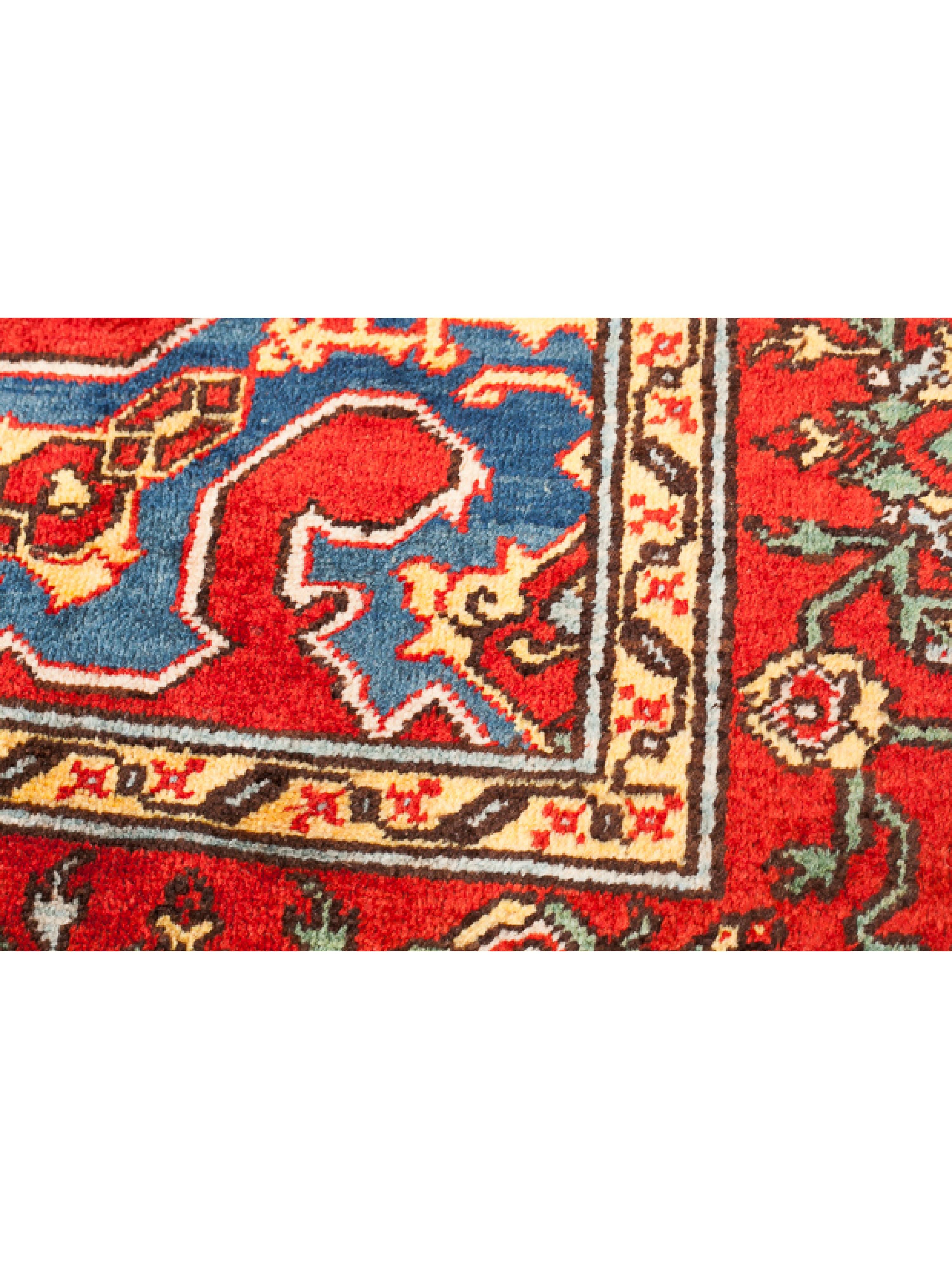 Nueva Alfombra Estrella Ushak Siglo XVI Pieza de Museo Alfombra de Renacimiento Turco Teñida al Natural Lana en venta