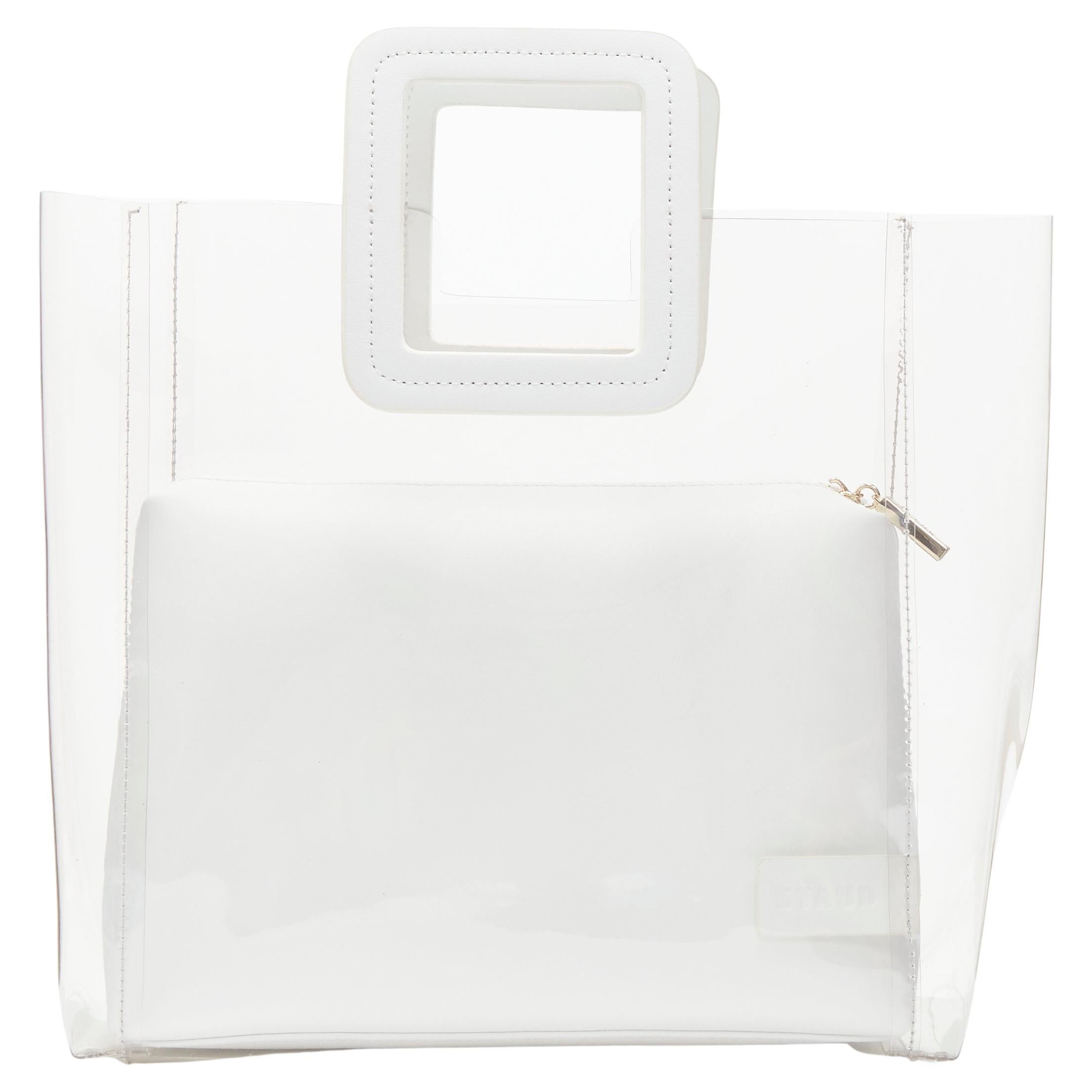 STAUD, Bags, Staud Mini Shirley Bag White Brand New