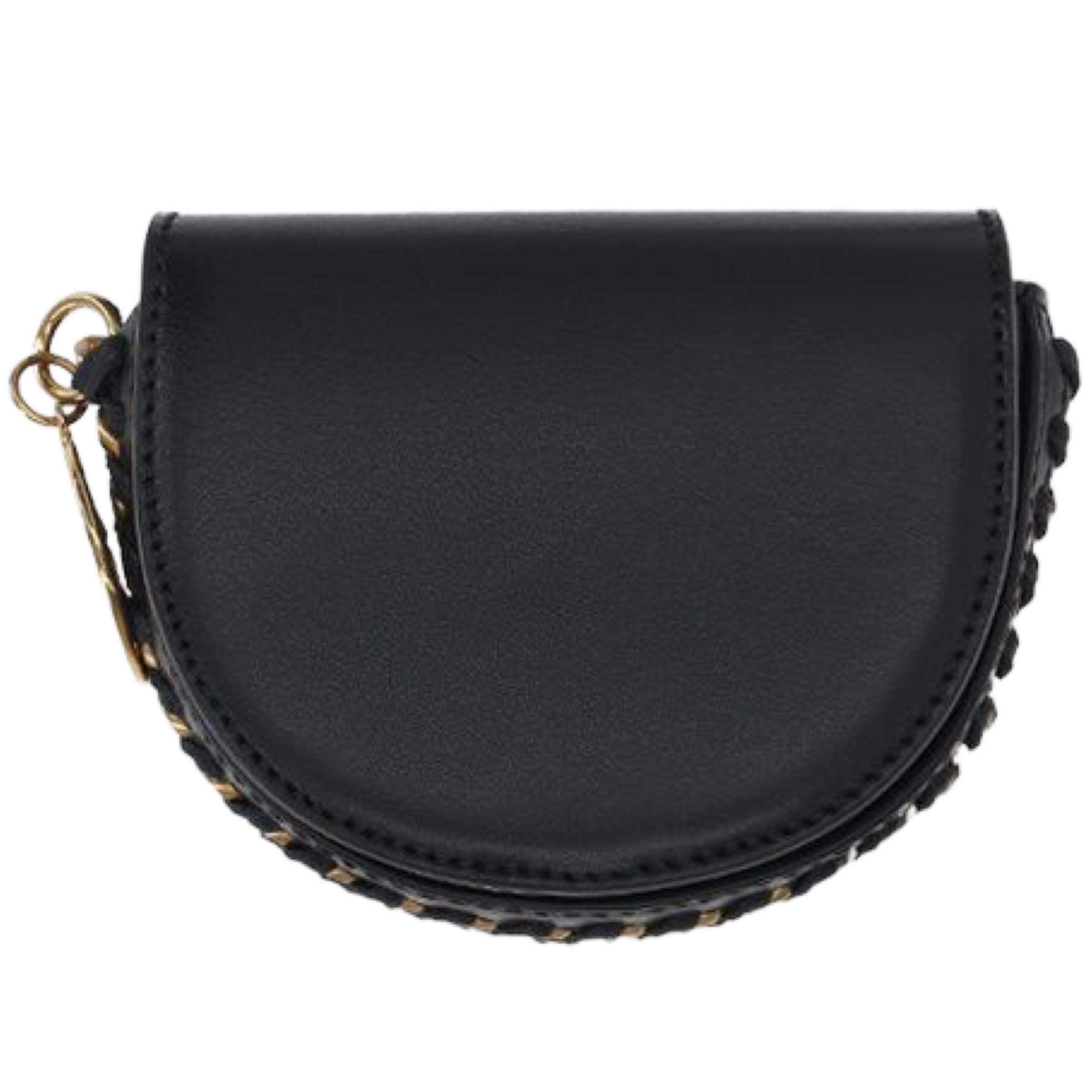 New Stella McCartney Black Frayme Mini Leather Crossbody Bag

Authenticity Guaranteed

DETAILS
Brand: Stella McCartney
Condition: Brand new
Gender: Women
Category: Crossbody bag
Color: Black
Material: Leather
Gold-tone hardware
Bag chain
Chunky