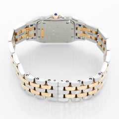 Montre Panthère Cartier 2 tons à 2 rangées, taille moyenne W2PN0007, neuve