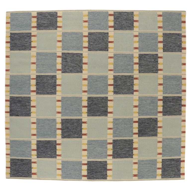 Barbro Nilsson Swedish Inspired Kilim Rug Falurutan, Duhs II ...