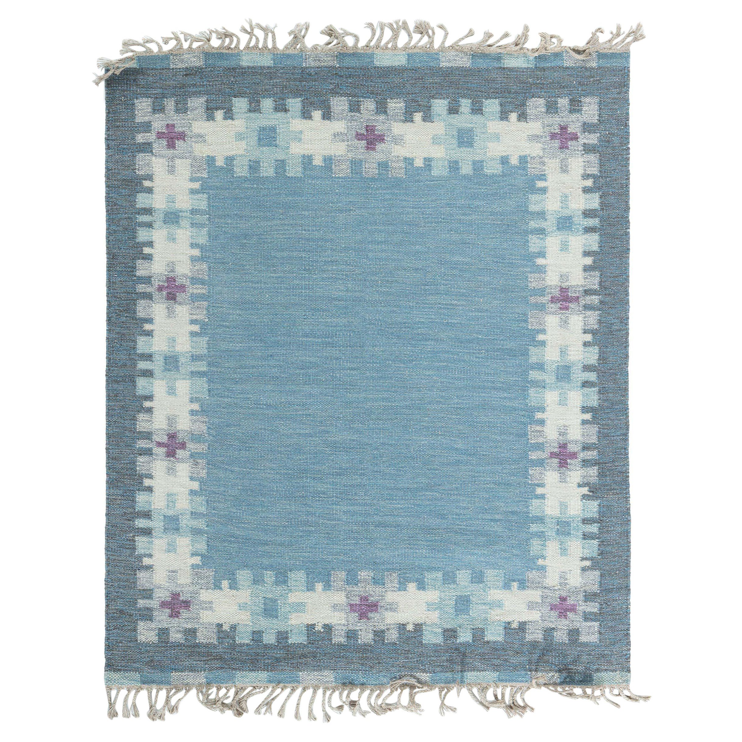 New Swedish Inspired Flat Weave Rug by Doris Leslie Blau