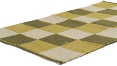 New Scandinavian Swedish Röllakan Inspired Kilim
