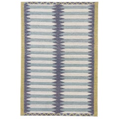 New Swedish Inspired Kilim Rug with Scandinavian Modern Style