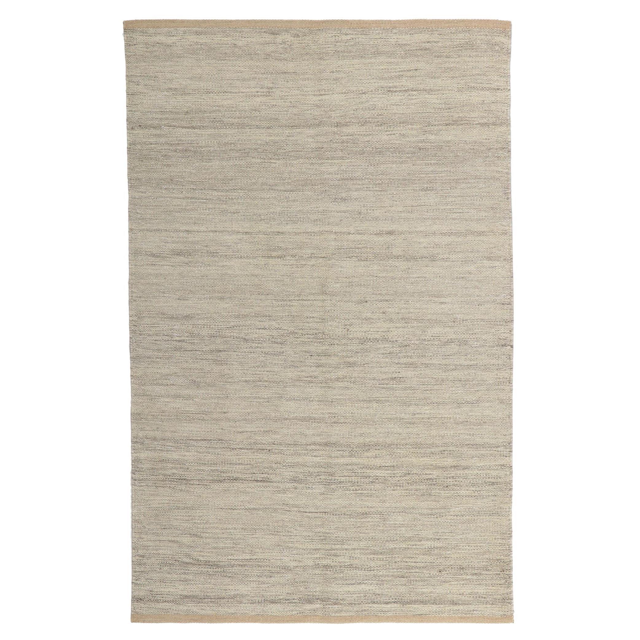 Nouveau Kilim scandinave d'inspiration suédoise Röllakan avec style Japandi