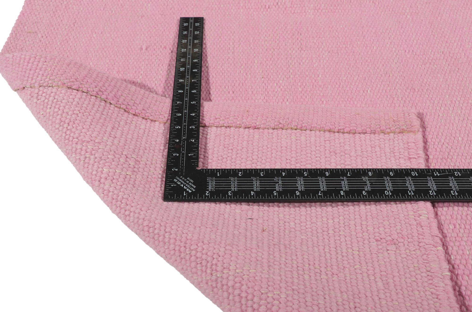 Nuovo Rug & Kilim rosa di ispirazione svedese con stile scandinavo moderno in vendita 2
