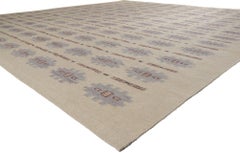 New Scandinavian Swedish Inspired Röllakan Rug with Modern Nordic Style