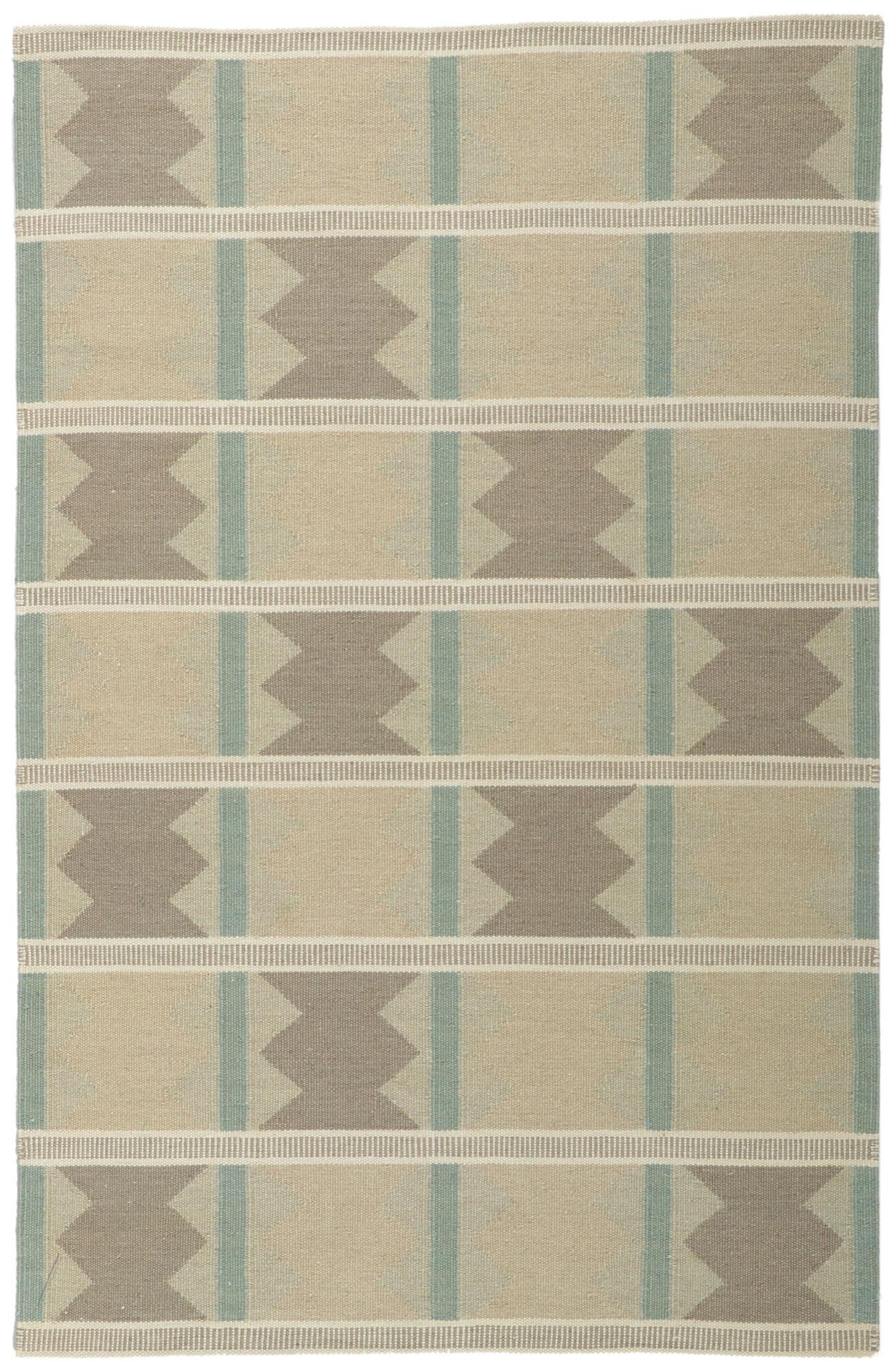 Swedish Inspired Kilim Rug, Scandinavian Modern Meets Sublime Simplicity For Sale 1