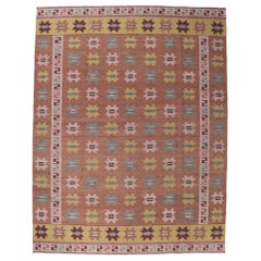 New Swedish Style Kilim Rug Inspired by Marta Maas-Fjetterstrom