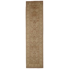 New Tabriz Design Afghan Runner Rug with 17th-Century Antique Look 