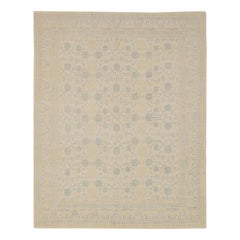 New Tabriz Style Afghan Area Rug with '17th-Century' Look