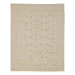 New Tabriz Style Afghan Area Rug with '17th-Century' Look