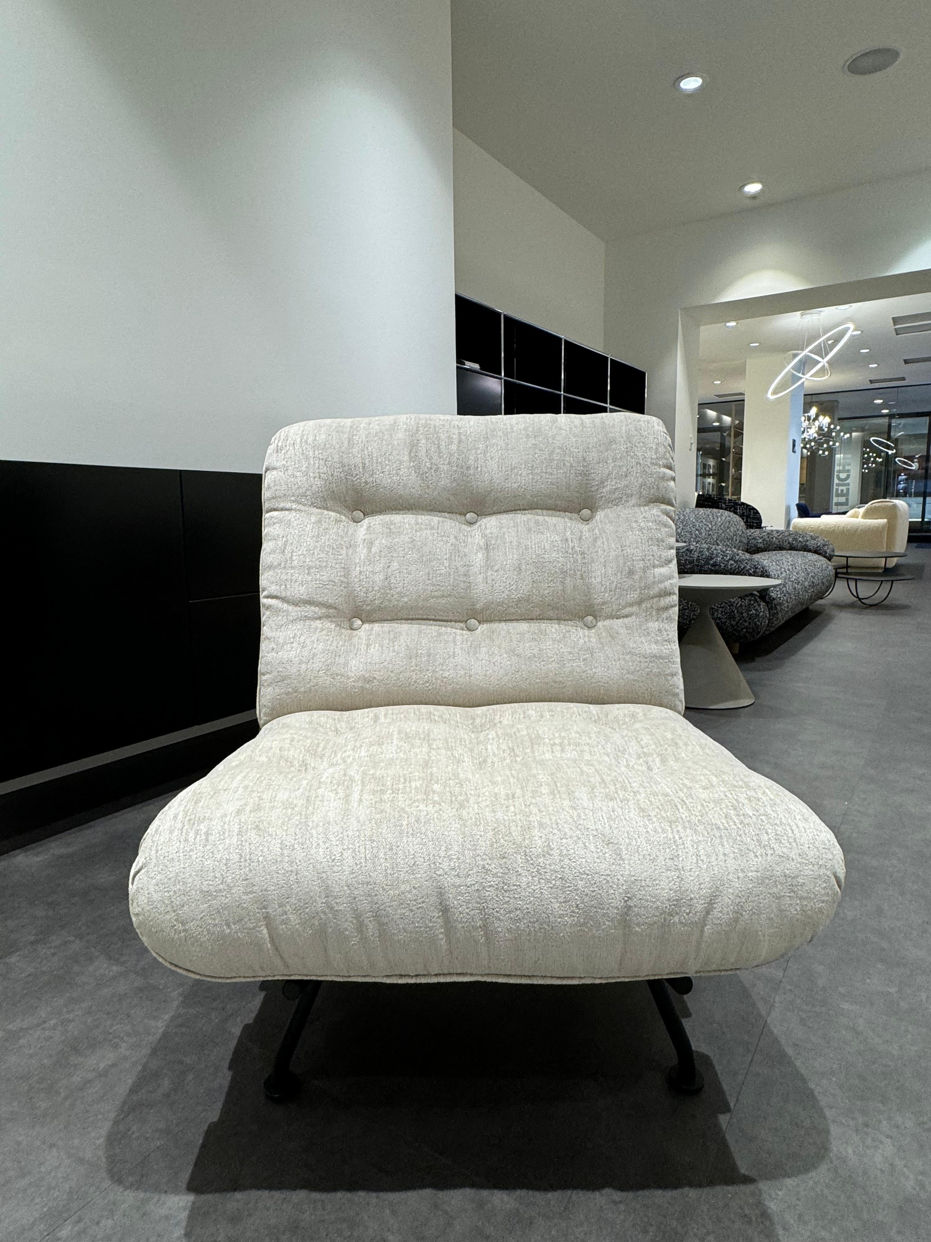 Contemporary  NEW Tacchini Costela Lounge Chair by Martin Eisler in Stock