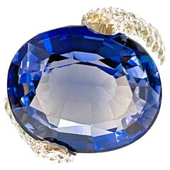 New Tanzania If 17.2 Carat Violet Blue Tanzanite
White Sapphire Sterling Ring New Tanzania If 17.2 Carat Violet Blue Tanzanite
White Sapphire Sterling Ring