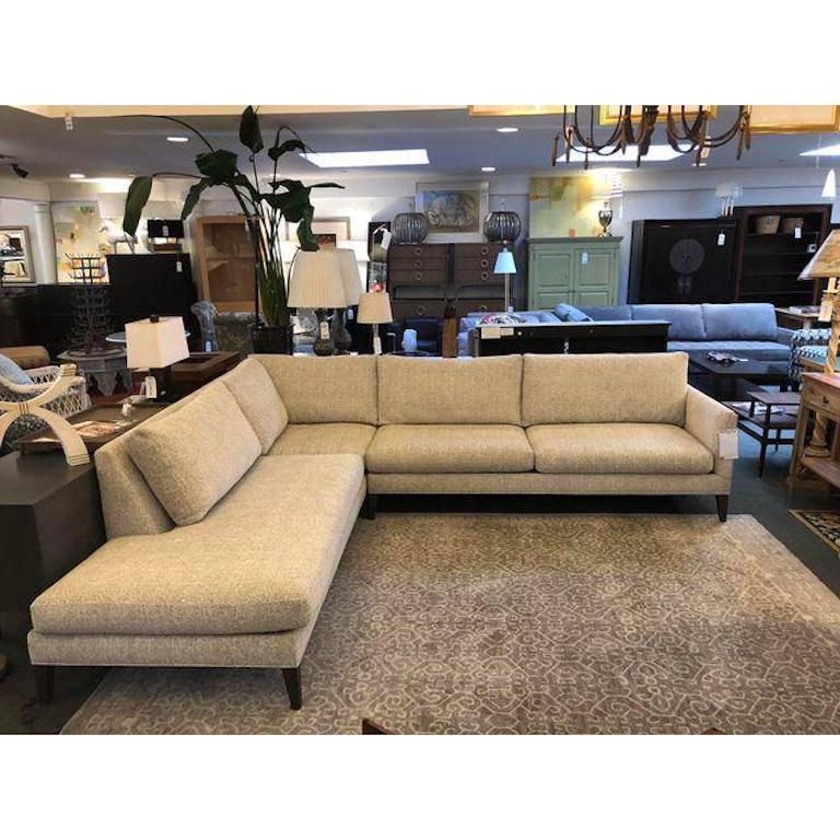 Thayer Coggin Notti Sectional In Good Condition In San Francisco, CA