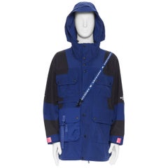 new THE NORTH FACE Black KAZUKI KURAISHI KK Delta Work Jacket Flag Blue L