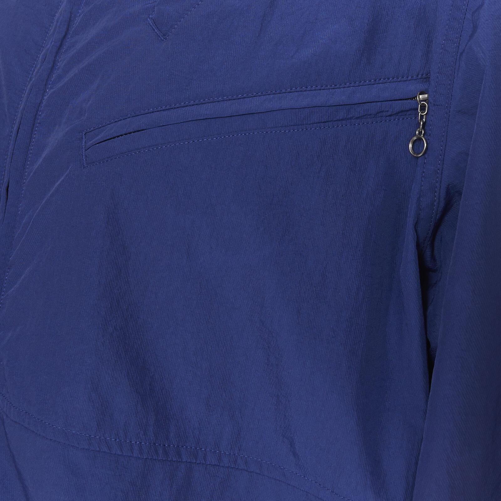 THE NORTH FACE KAZUKI KARAISHI Veste à boucle bleue avec drapeau de service, Taille S/M en vente 4