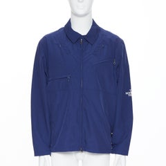 THE NORTH FACE KAZUKI KARAISHI Veste à boucle bleue avec drapeau de service, Taille S/M