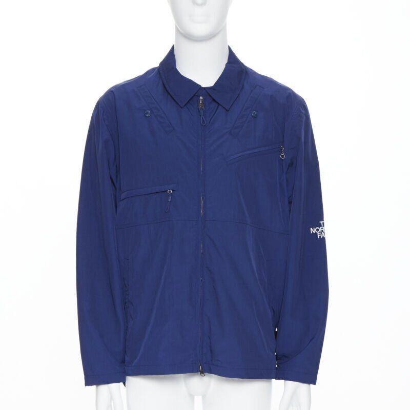 new THE NORTH FACE KAZUKI KARAISHI Flag Blue Charlie Service jacket L XL For Sale 8