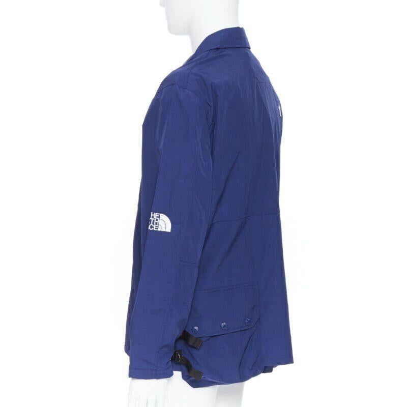 new THE NORTH FACE KAZUKI KARAISHI Flag Blue Charlie Service jacket L XL For Sale 2