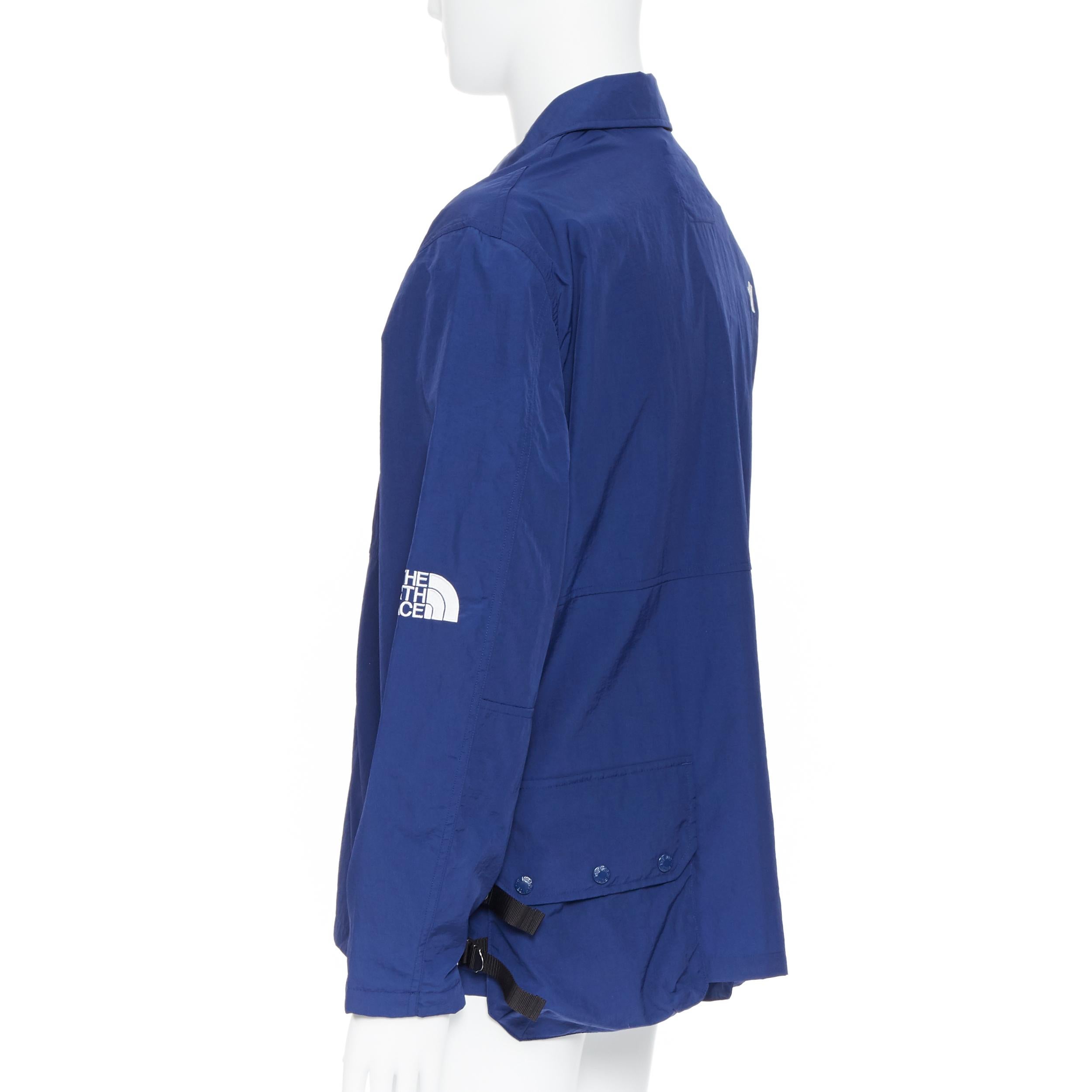 new THE NORTH FACE KAZUKI KARAISHI Flag Blue Charloe Service jacket L / XL 4