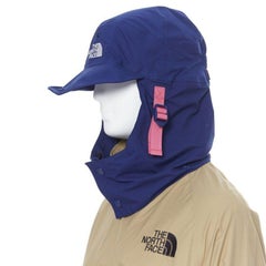 new THE NORTH FACE KAZUKI KARAISHI Kelp Tan Blue Futurelight raincoat S M