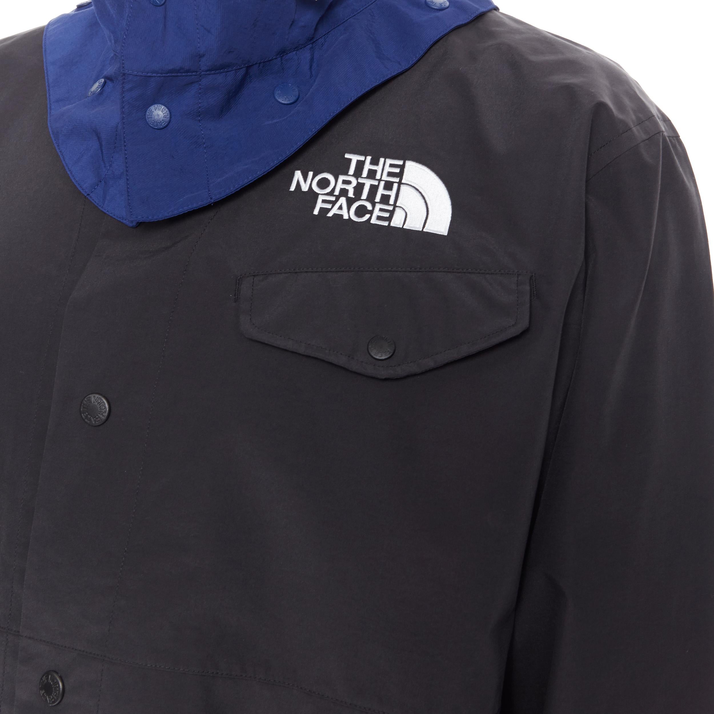 new THE NORTH FACE KAZUKI KURAISHI Black Label Charlie Duty Jacket Black Blue M For Sale 4