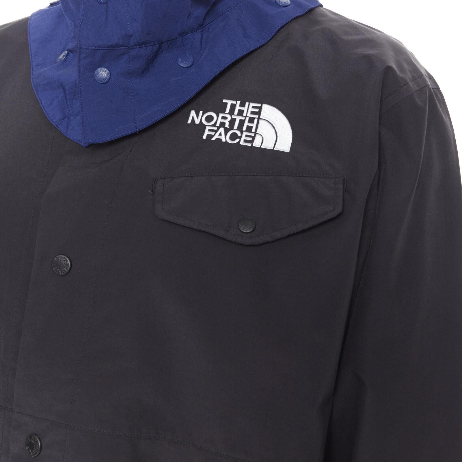 new THE NORTH FACE KAZUKI KURAISHI Black Label Charlie Duty Jacket Black Blue XL For Sale 5