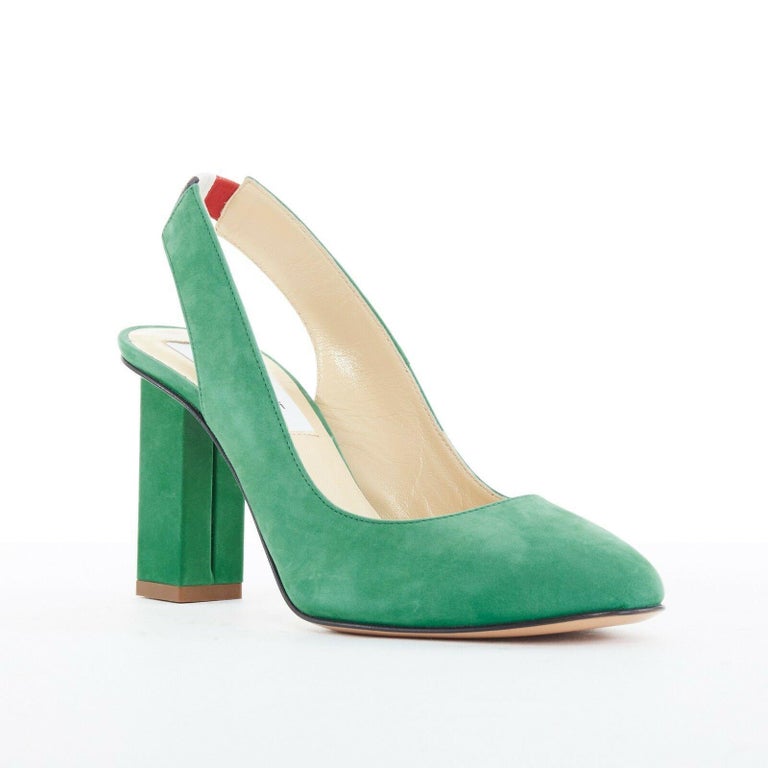 block green heels